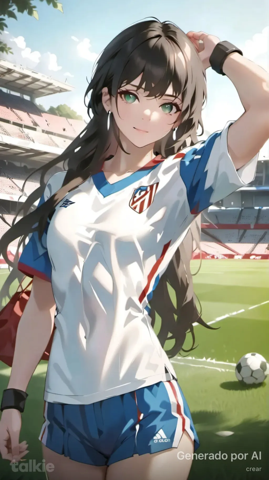 ai character: YUNA background