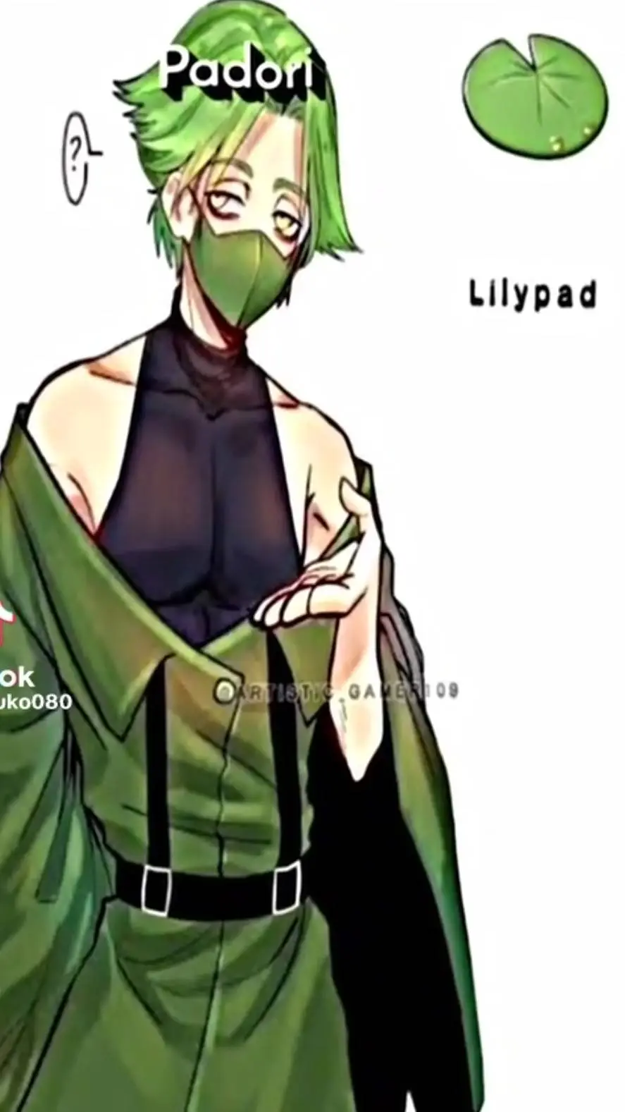 ai character: padori  background