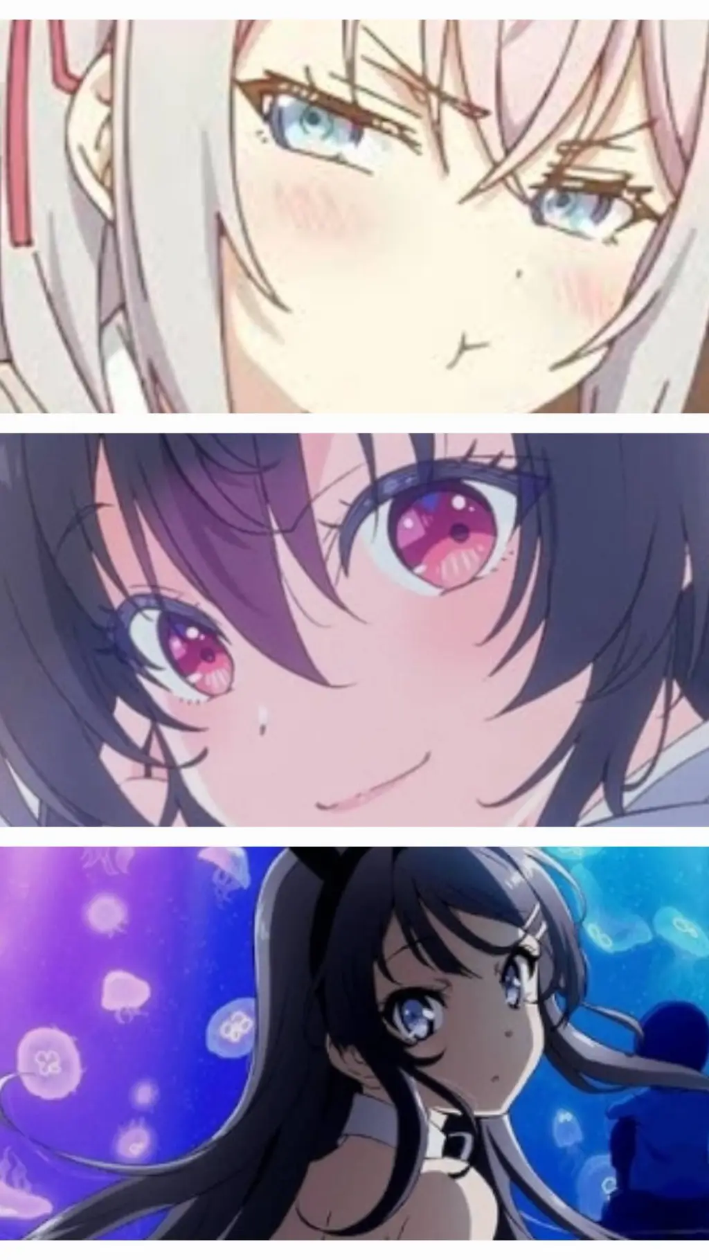 ai character: Alya,Umi,Mai🙏🤯 background