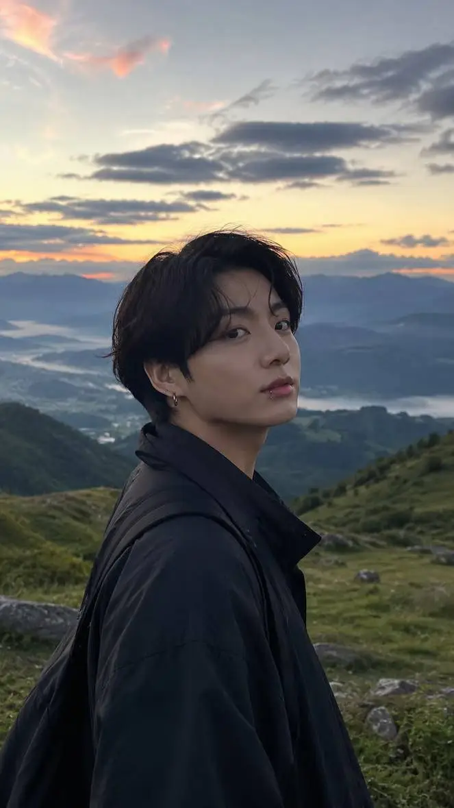ai character: Jungkook :D background