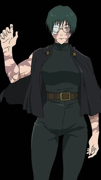 ai character: Maki Zenin  background