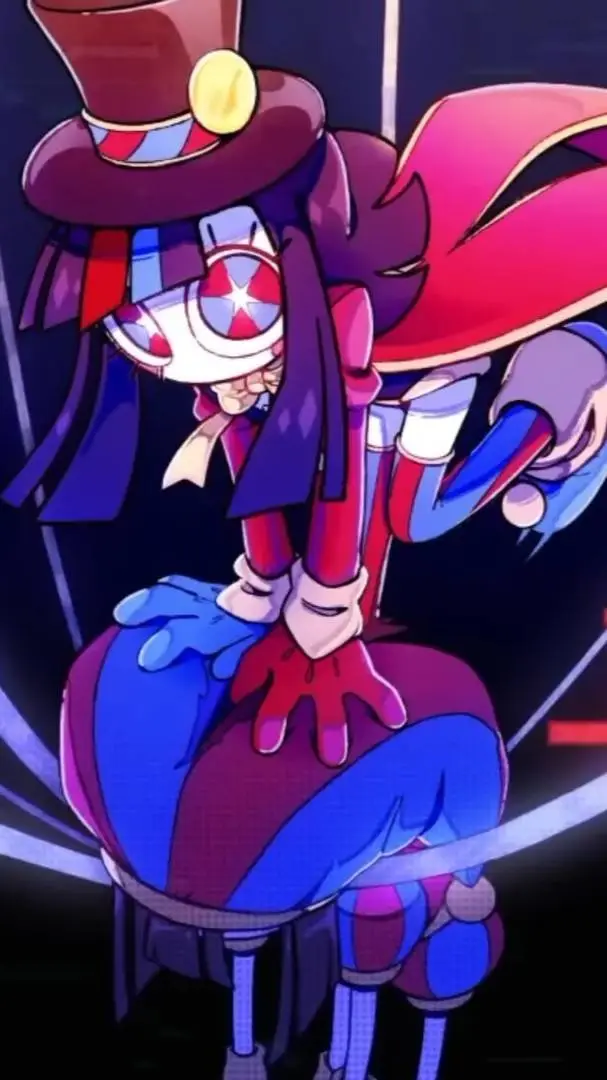 ai character: Ringmaster pomni background