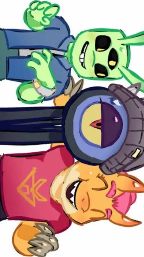 ai character: Run monster run background