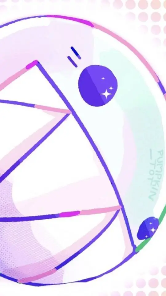 ai character: bebé bubble background