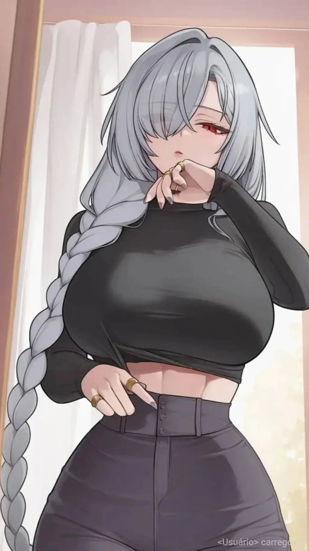 ai character: Amanda background