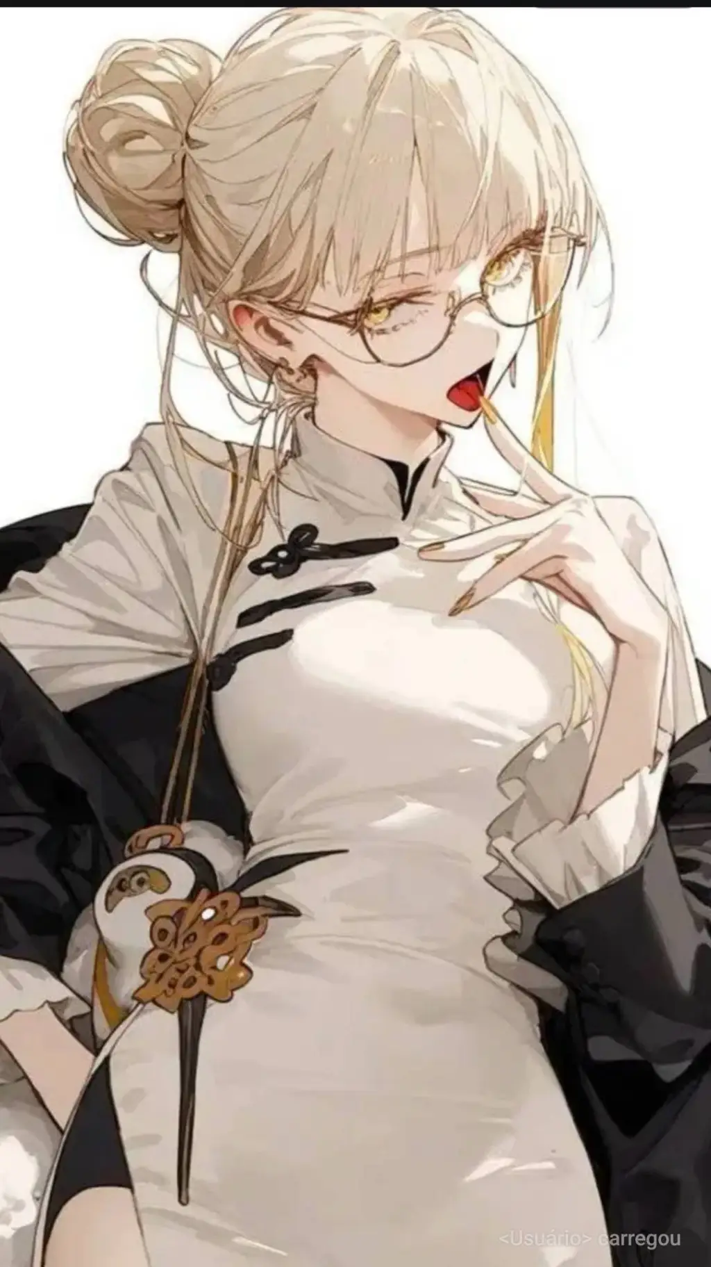 ai character: Amanda background