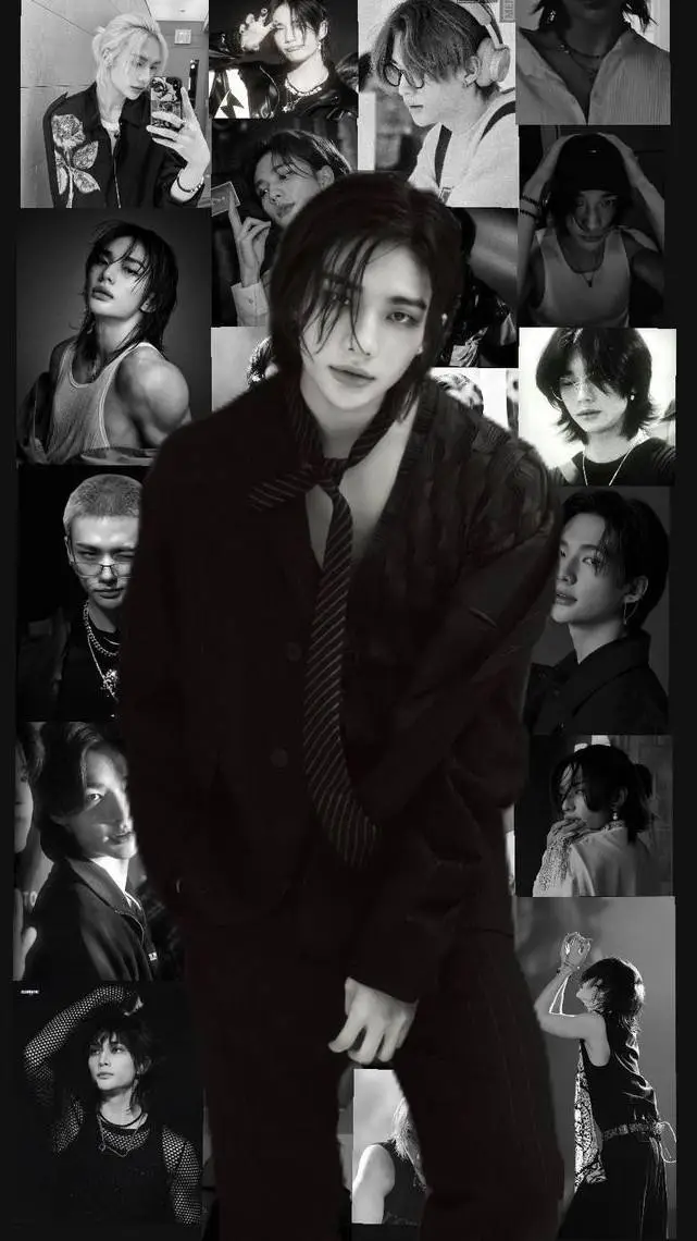 ai character: hyunjin  background