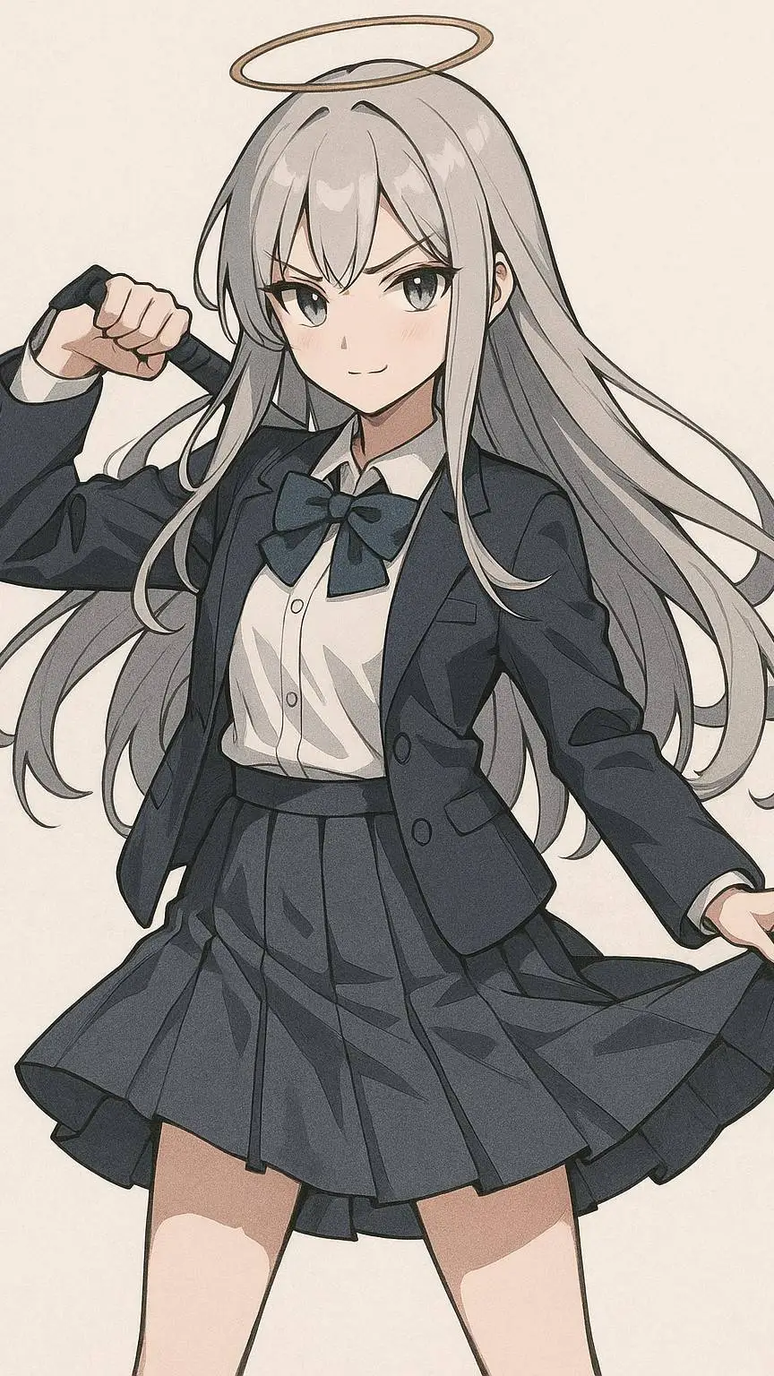ai character: Luna background