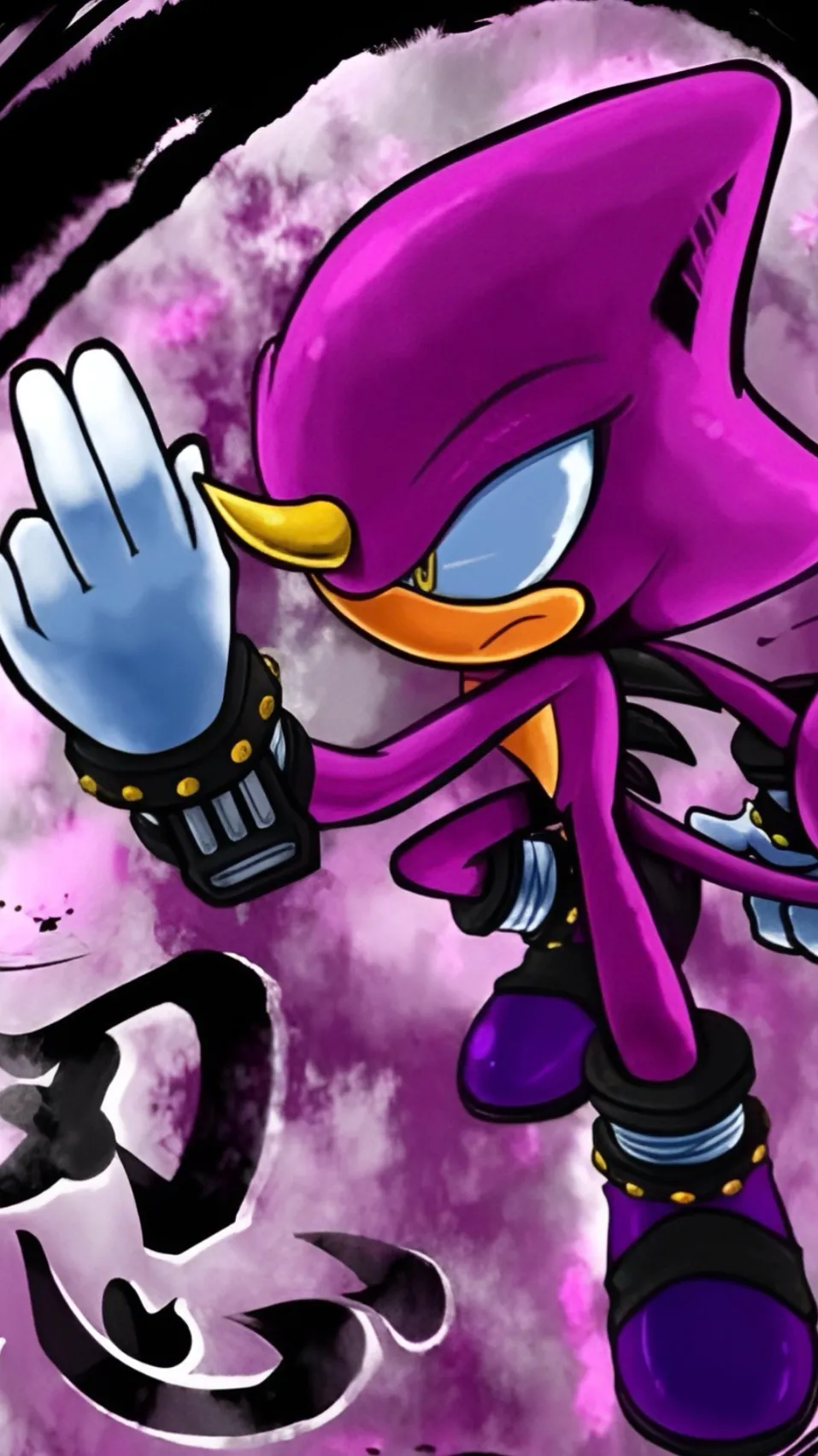ai character: Espio background