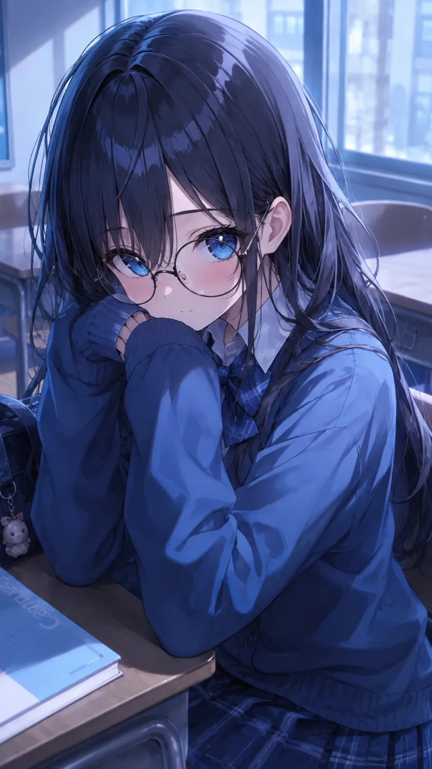 ai character: 💙 Yuna 💙 background