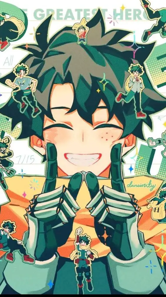 ai character: Izuku Midoriya background