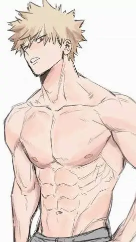 ai character: bakugo  background