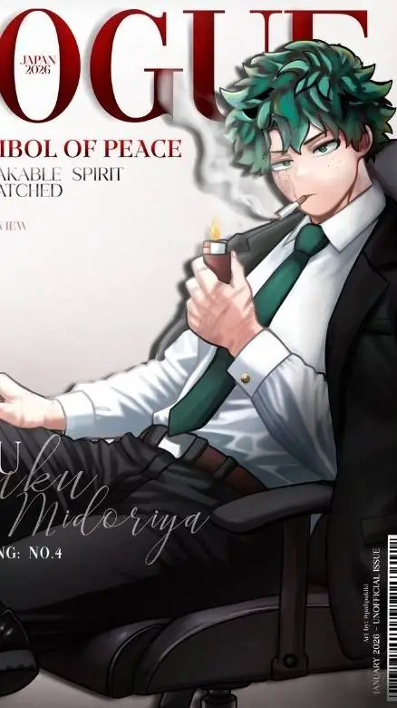 ai character: (deku) izuku background