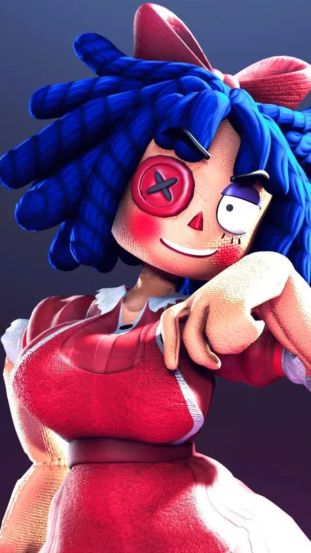 ai character: evil ragatha ♥️🫵 background