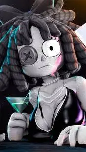 ai character: yandere ragatha  background