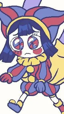ai character: baby pomni background