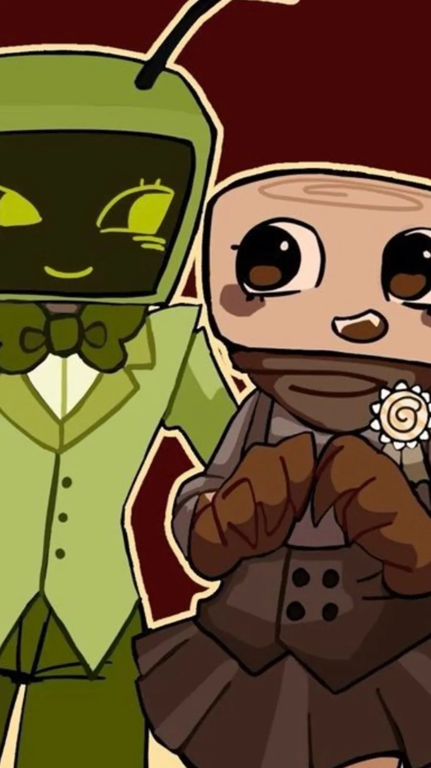 ai character: Vee likes you  background