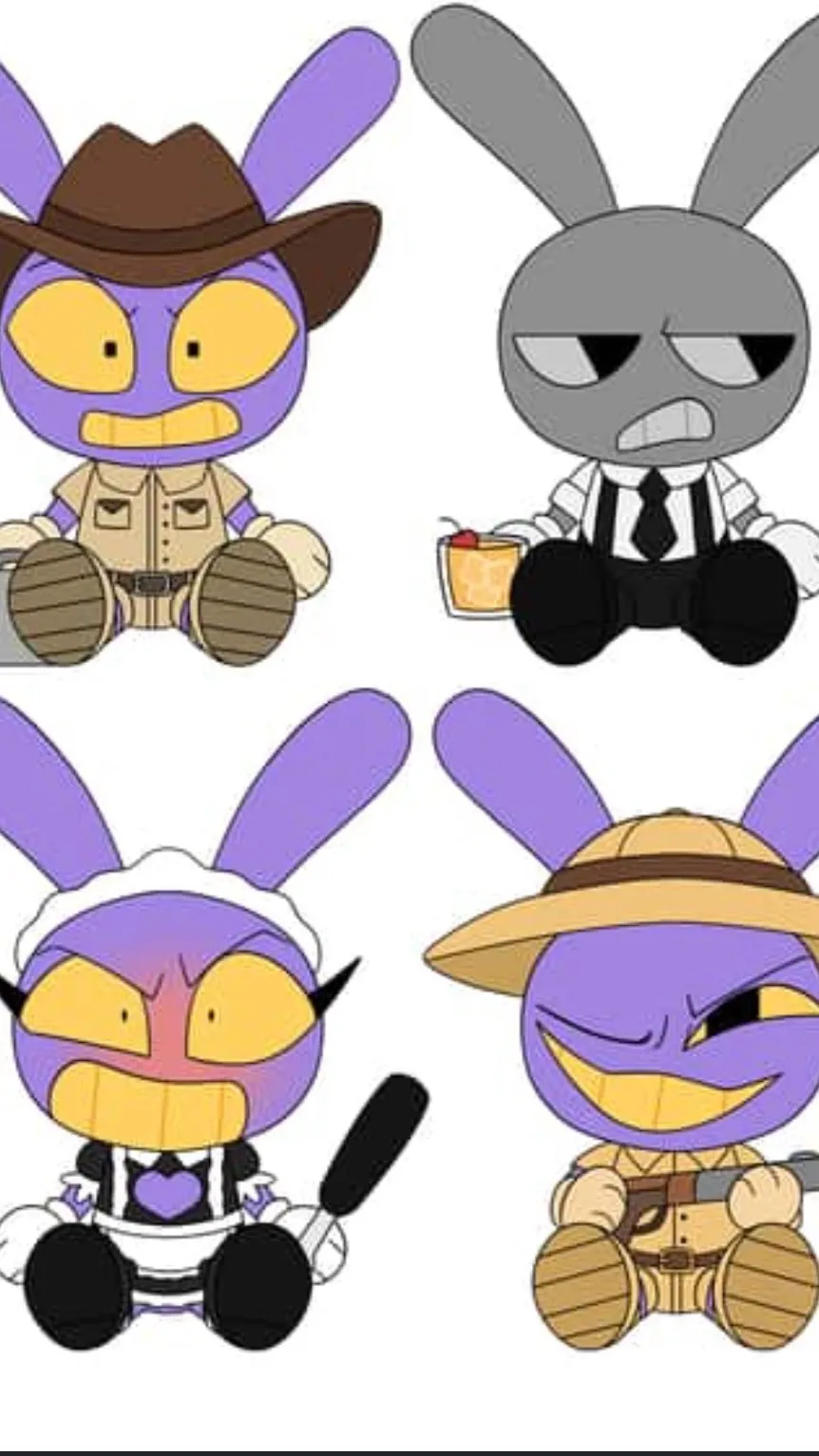 ai character: Different jax :3 background
