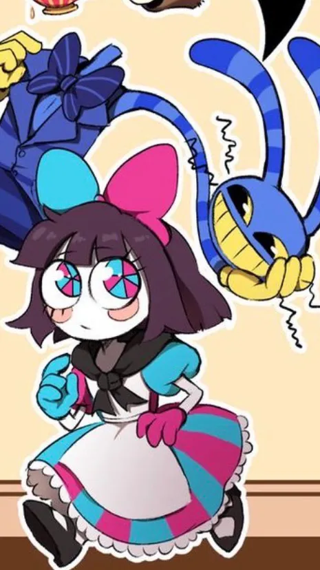 ai character: Wonderland funbun background