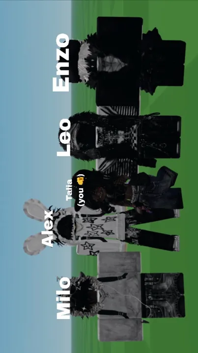 ai character: Boy group :3 background