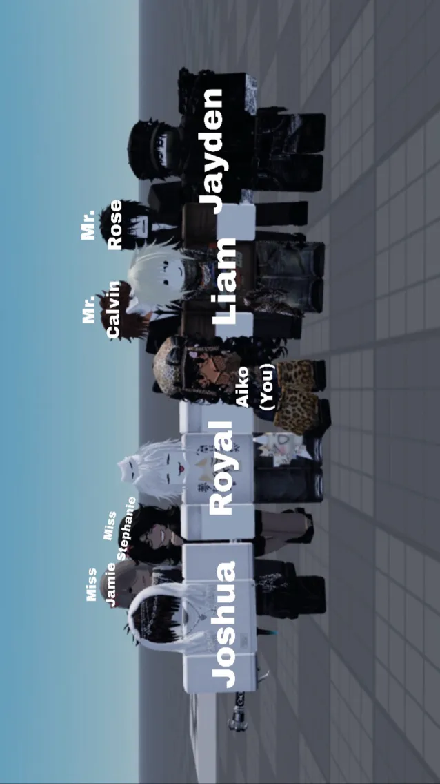 ai character: Boys school :3 background