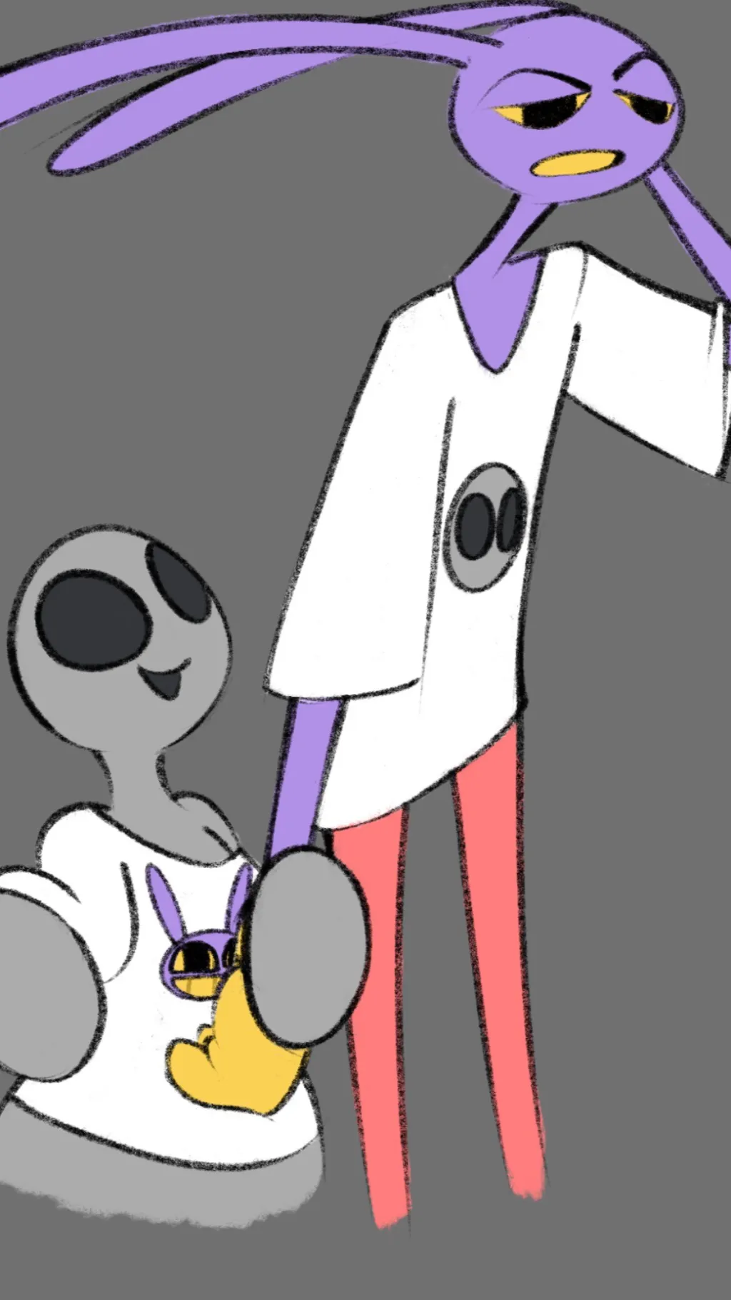 ai character: Matching with jaxy background