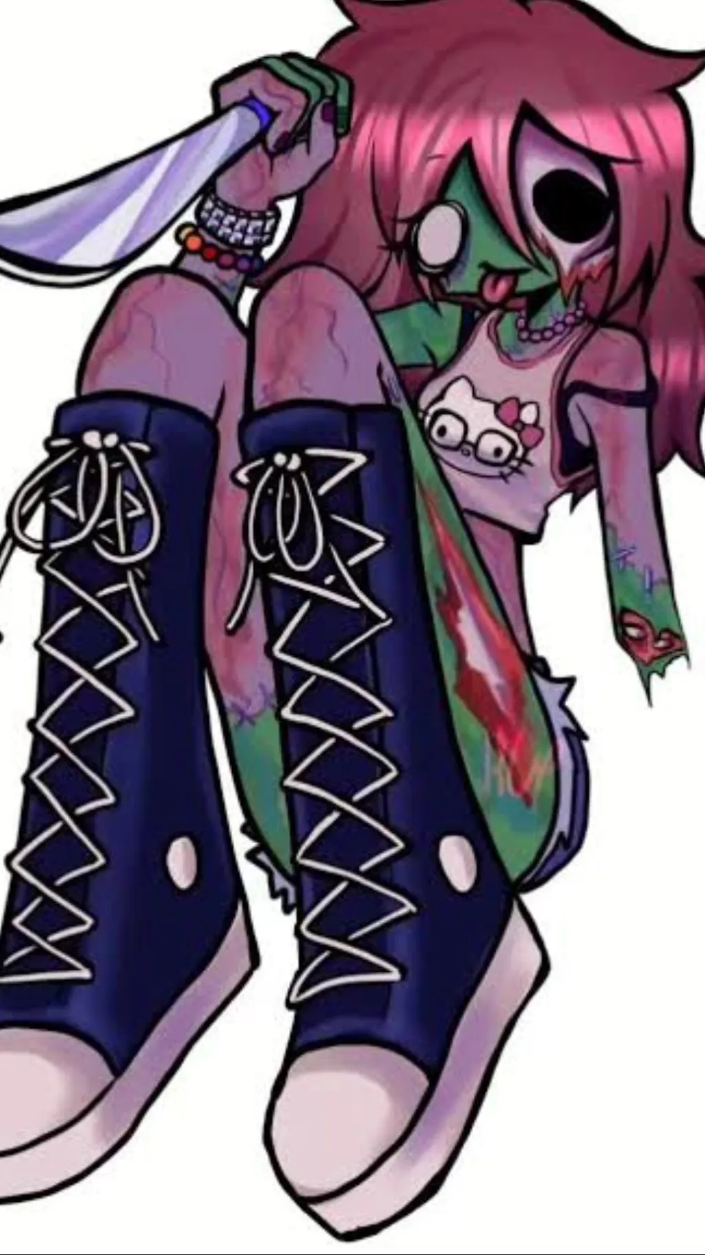 ai character: Halloween tfc background