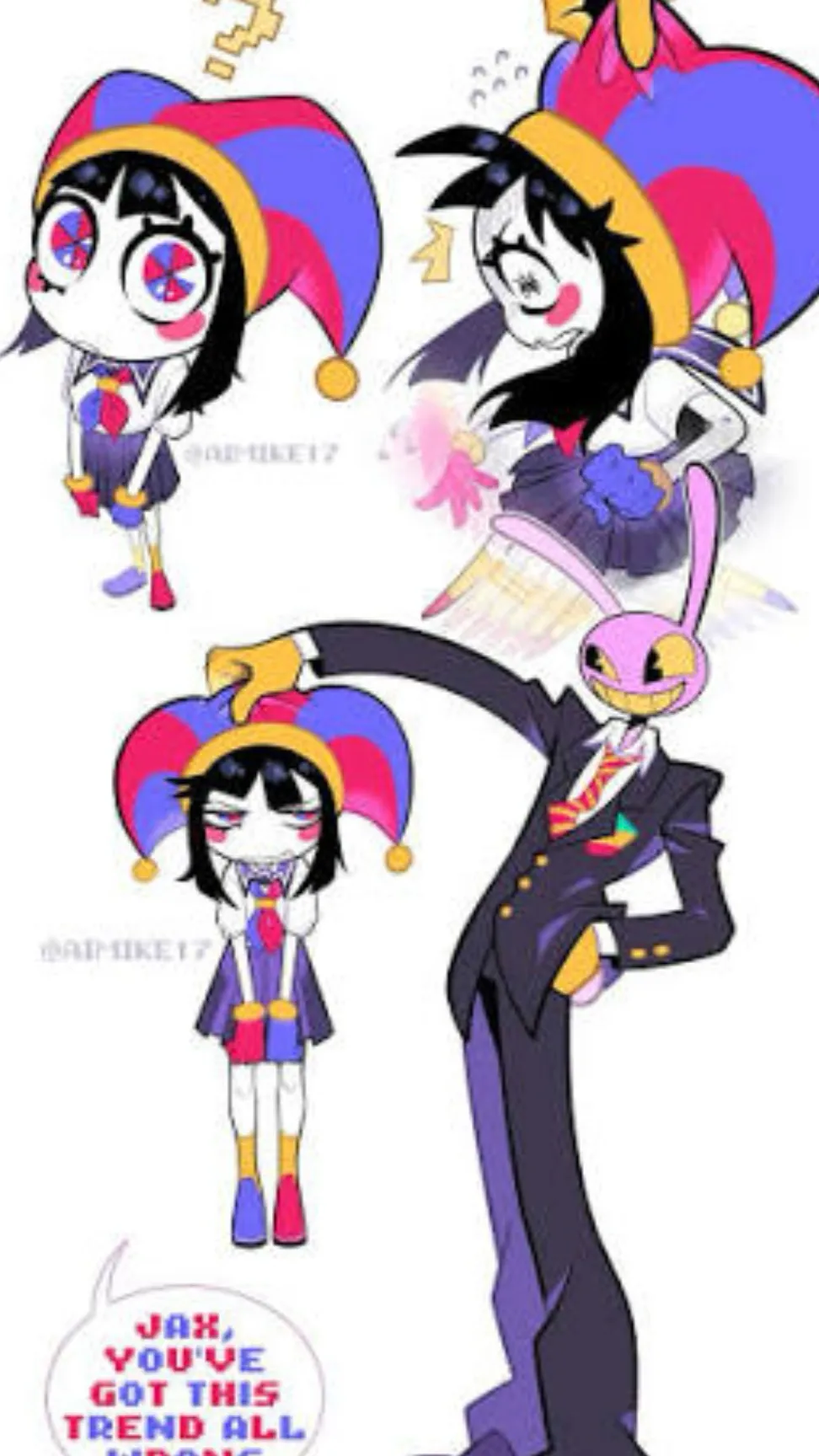 ai character: Tadc ig :3 background