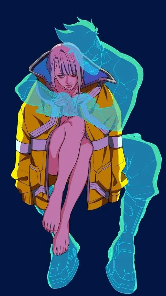 ai character: Lucy Rota.😭 background