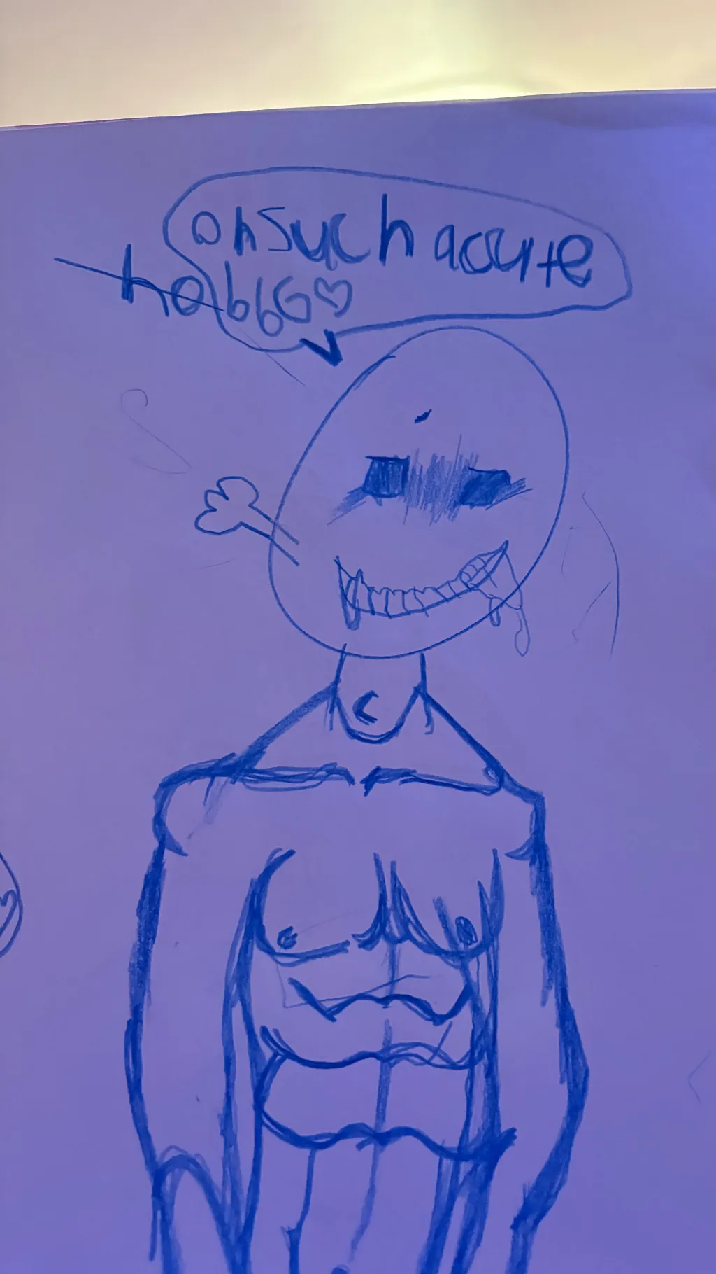 ai character: Freaky verity background