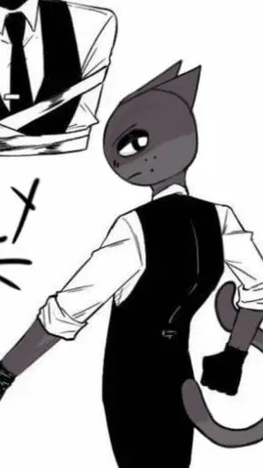 ai character: Gray background
