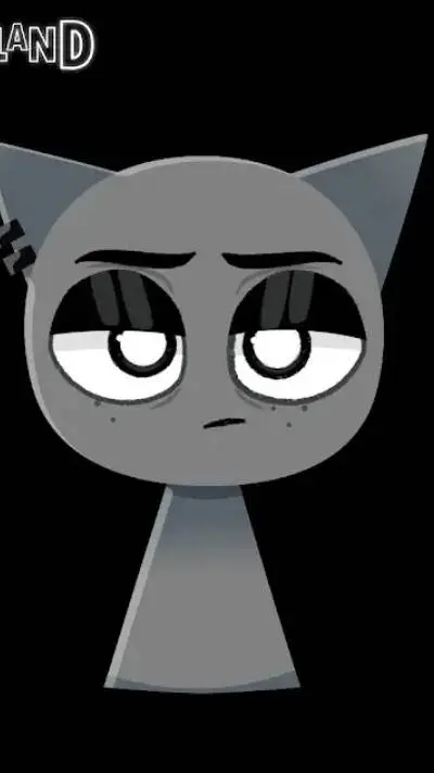 ai character: Gray background