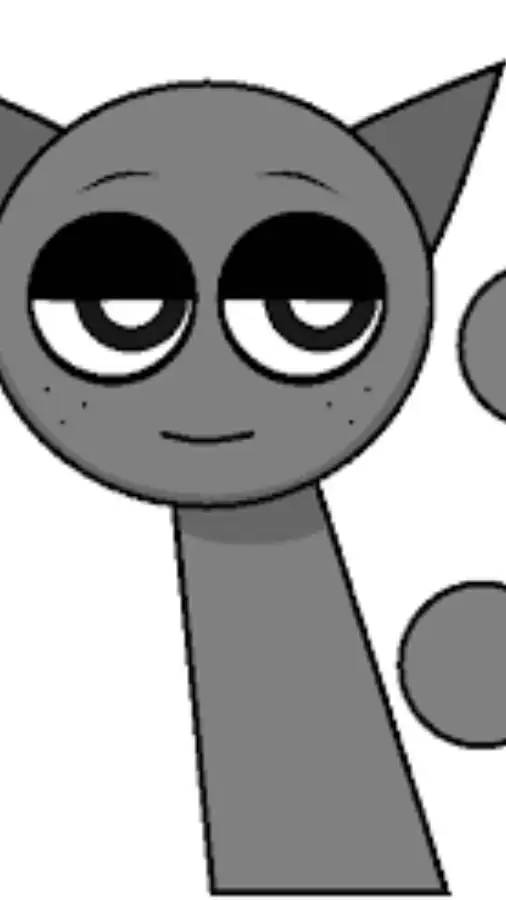 ai character: Gray  background