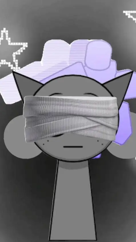 ai character: Gray background