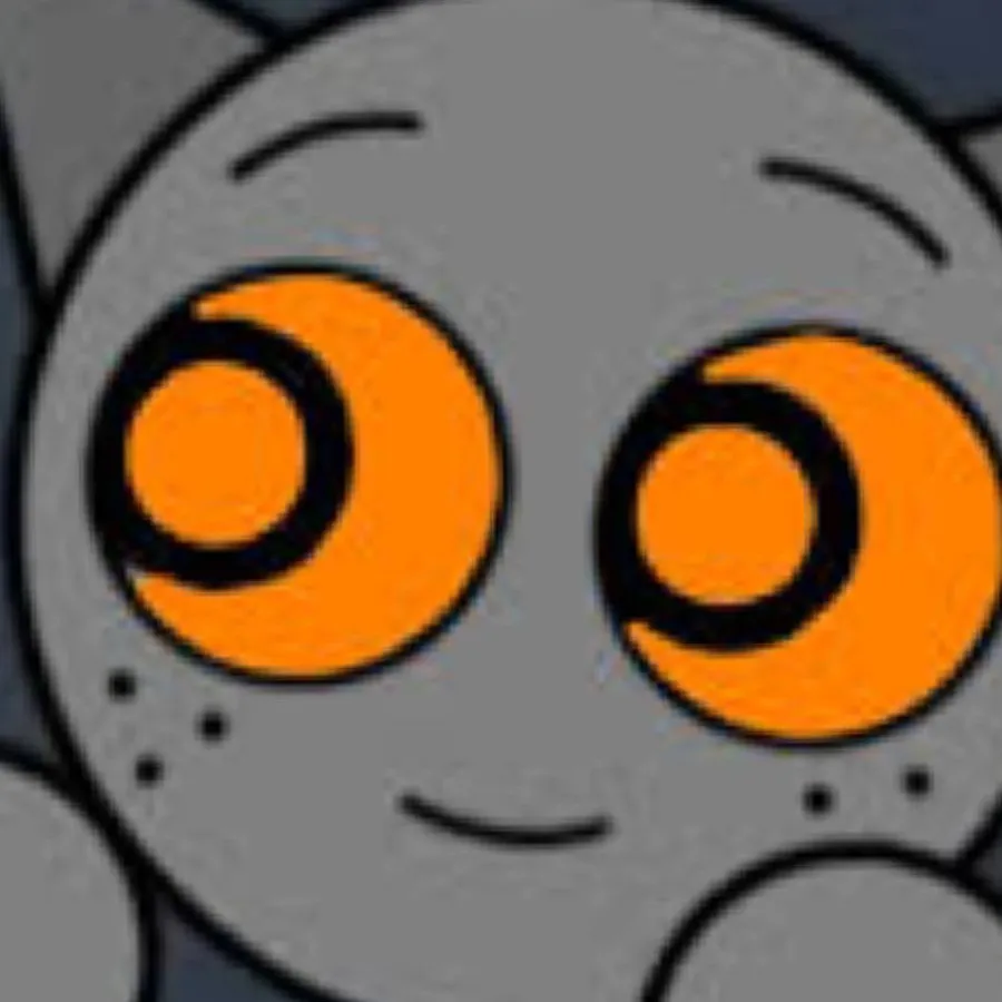 chat with ai character: Gray_orange_eyes 