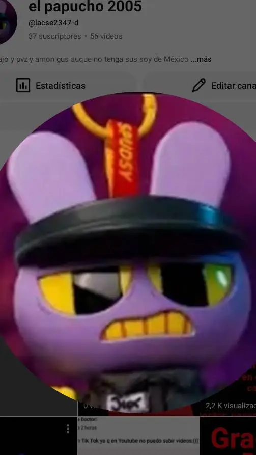 ai character: el papucho 2005 background