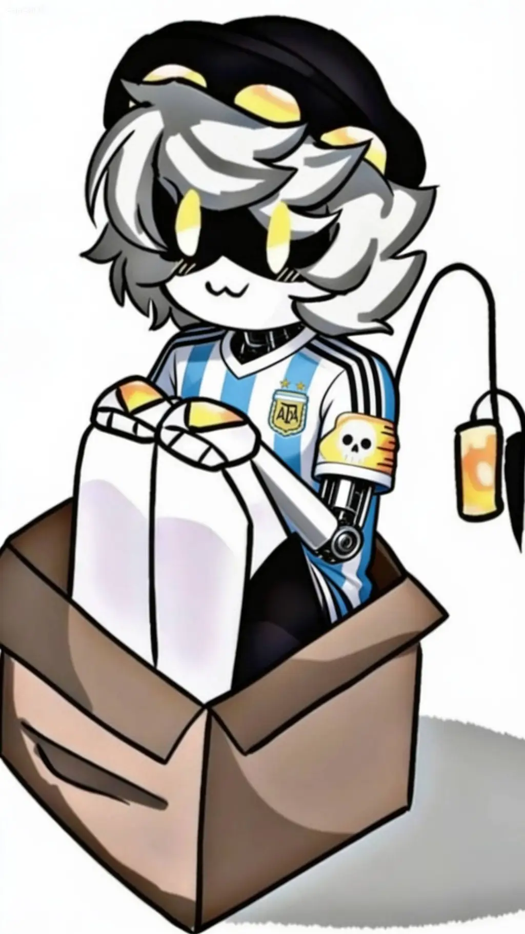 ai character: el papuchito 2005 background