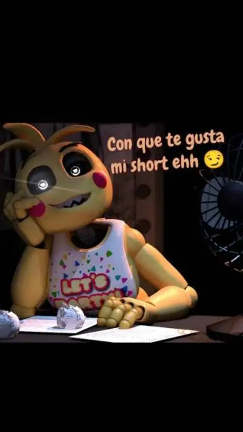 ai character: 🥵toy chica 🥵 background