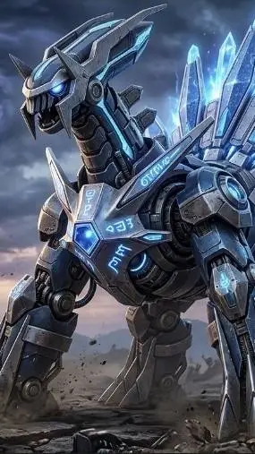 ai character: Robo-Dialga background