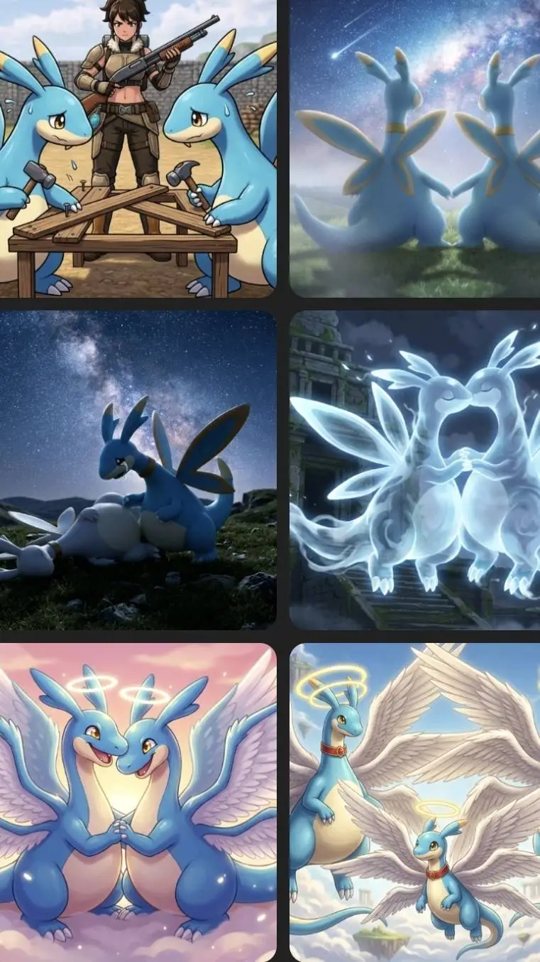 ai character: Spark & Marie background