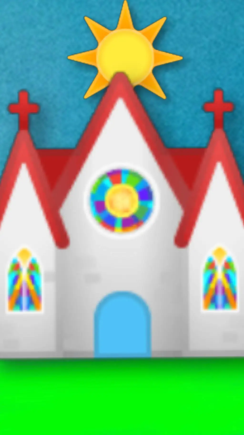 ai character: Church/House background