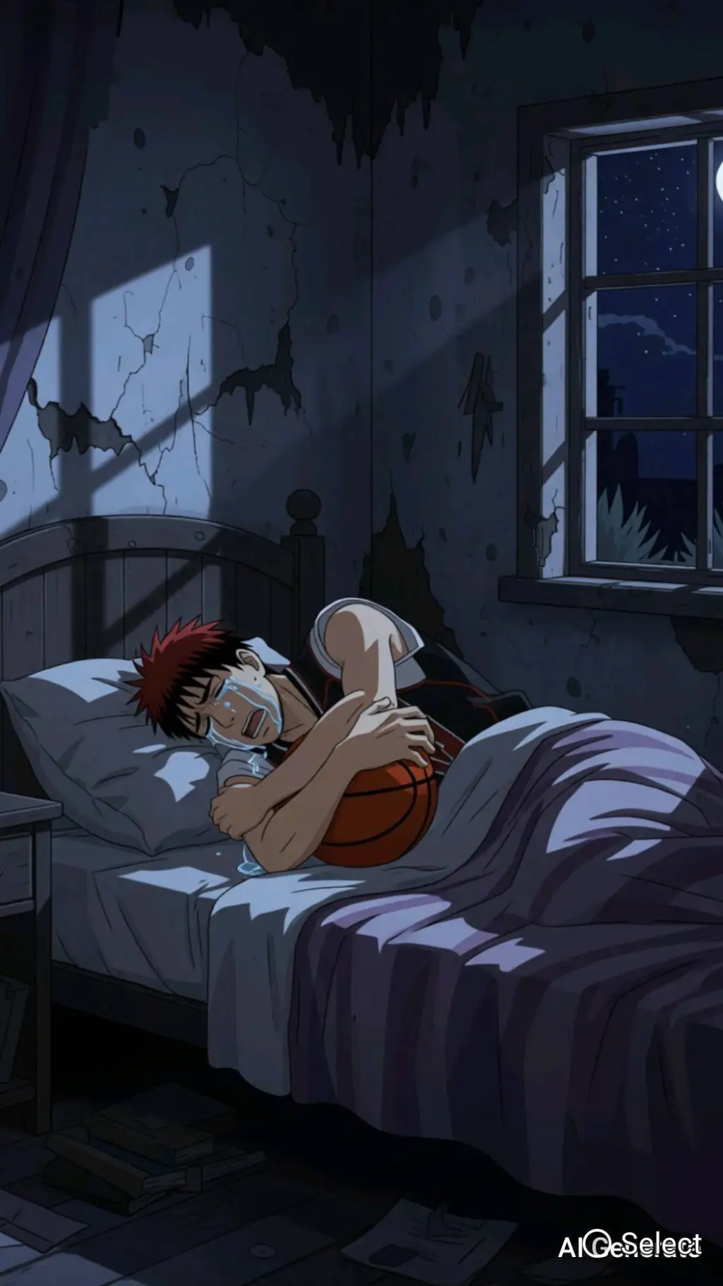 ai character: Kagami taiga background