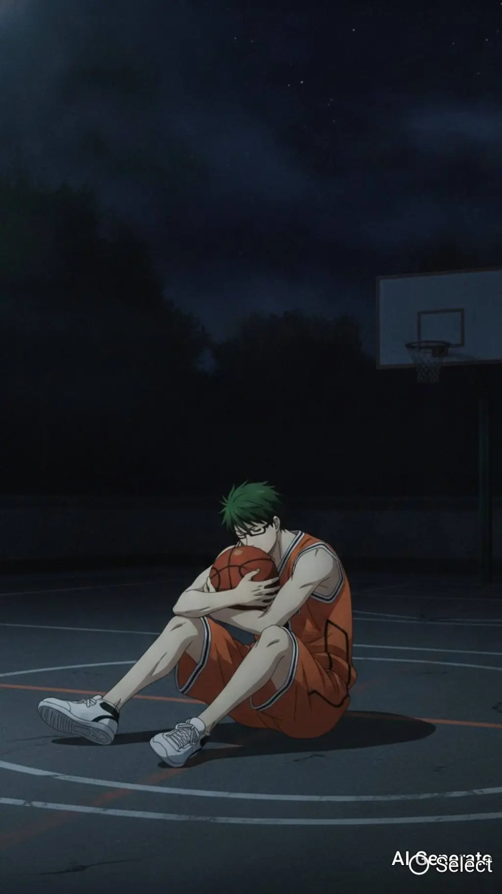 ai character: Shintarō midorima background