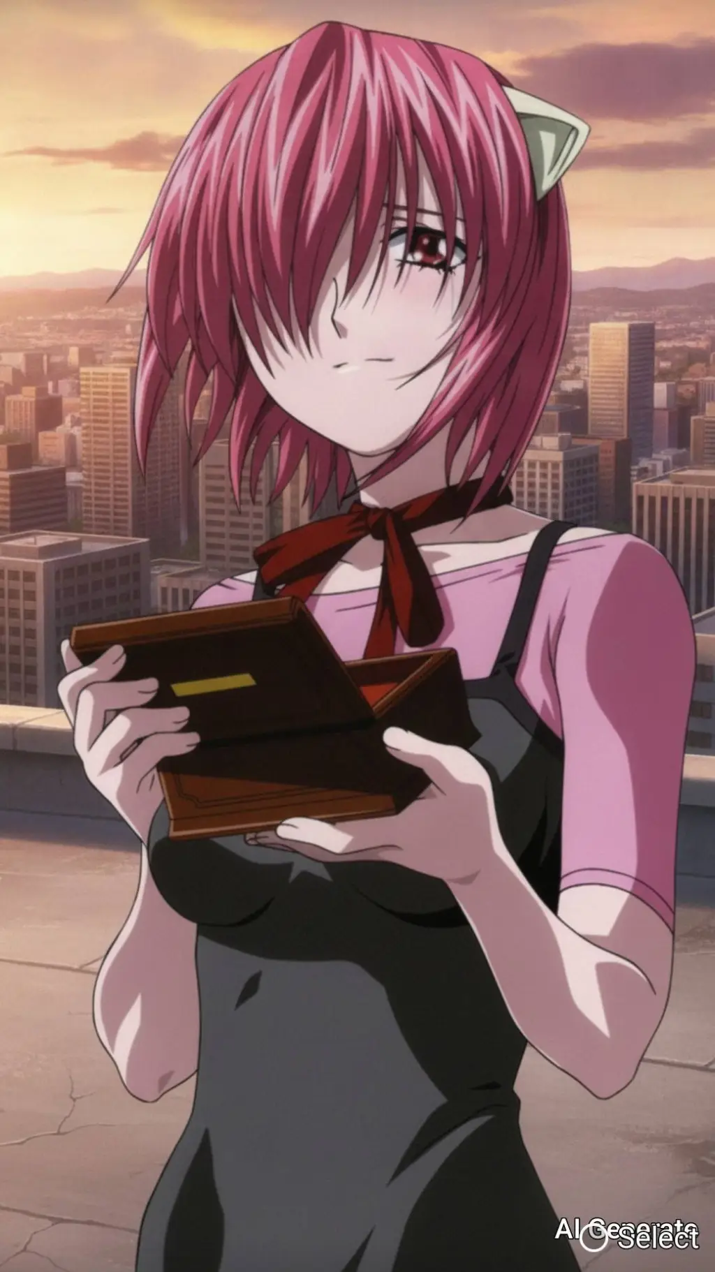 ai character: Lucy diclonius background
