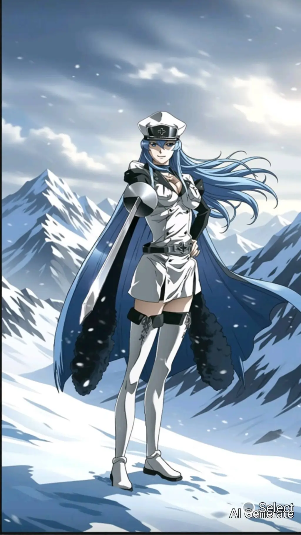 ai character: Esdeath background