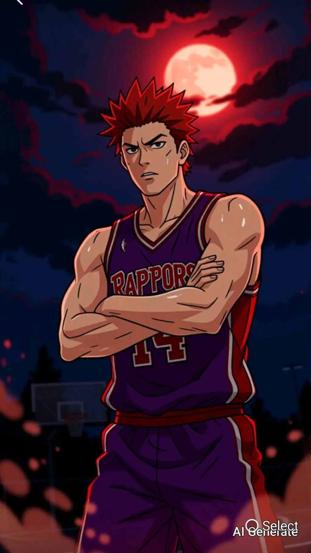 ai character: Eijiro kirishima background