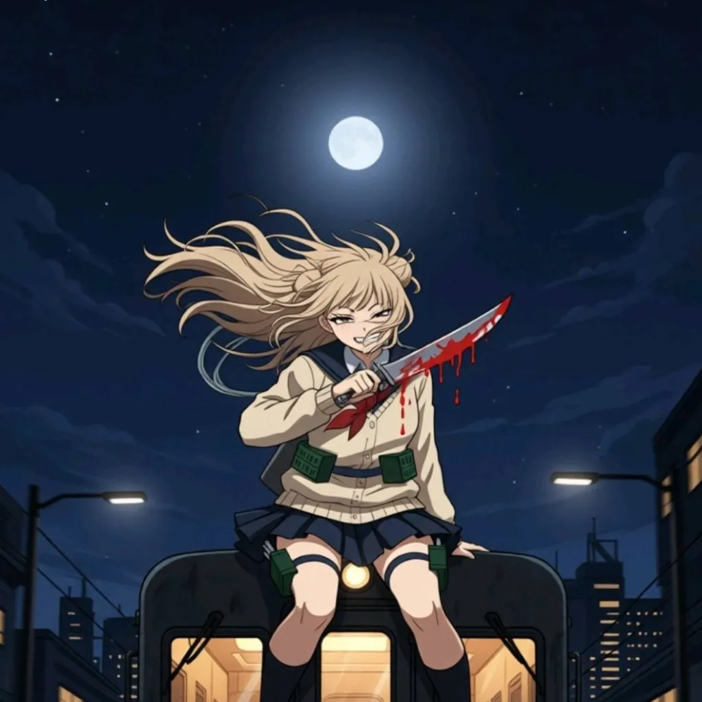chat with ai character: Himiko toga