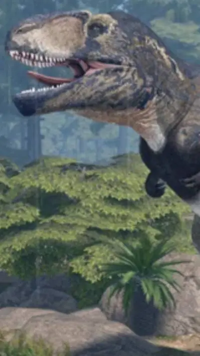 ai character: Carcharodontosaur background