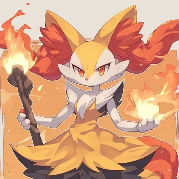 chat with ai character: 🔥Braixen🔥