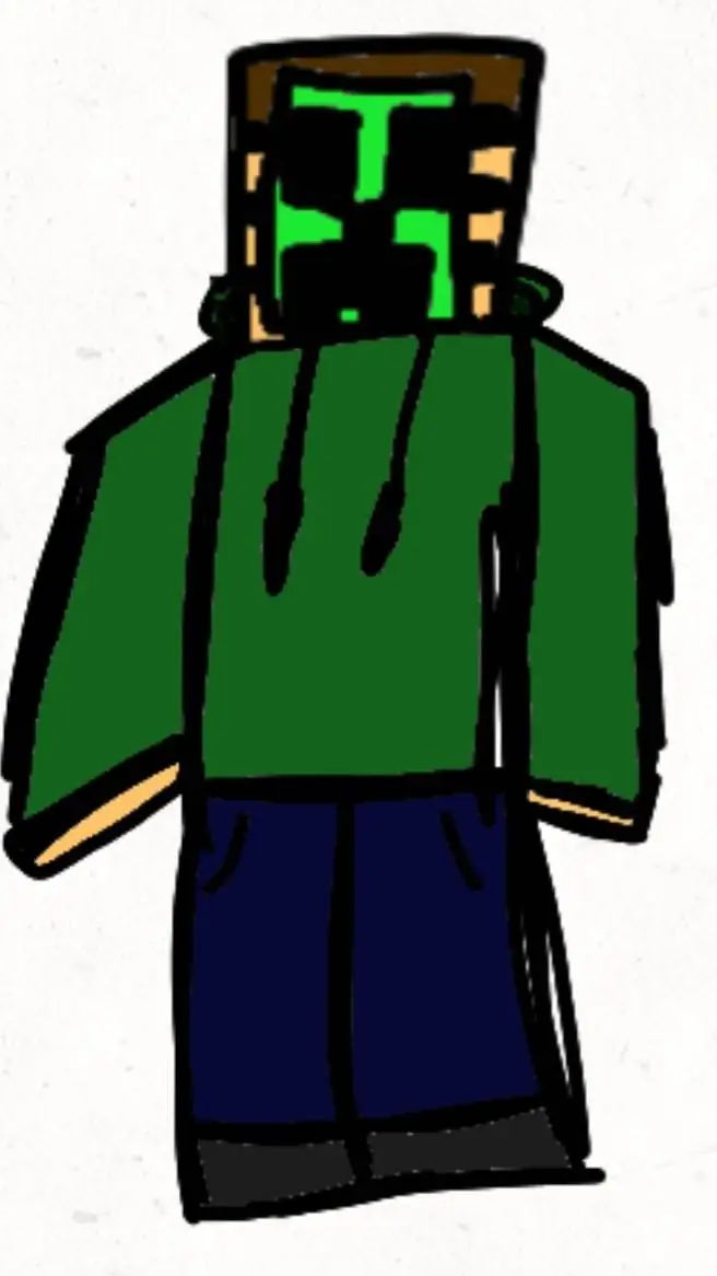 ai character: TNTCreeperPlays background
